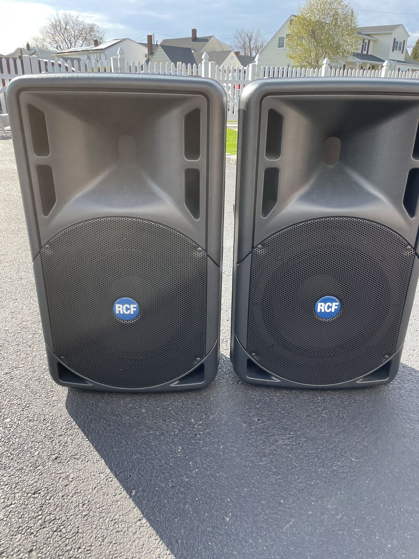 DJ Speakers - RCF Art 312A Active Speakers.