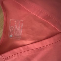 Figs Set - coral color
