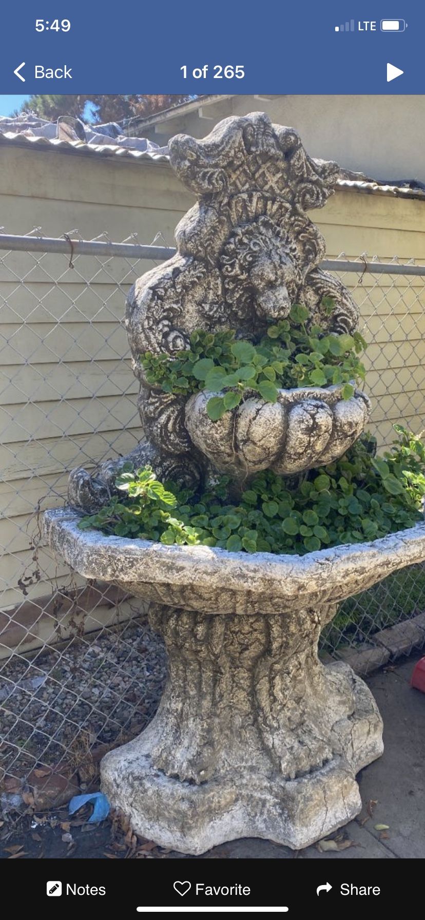 Fountain Or Planter