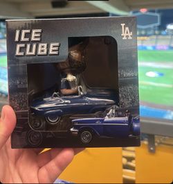 Dodgers Ice Cube Lowrider Bobblehead WS Trophy