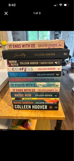 12 Colleen Hoover Books (selling as bundle)