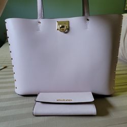 Pink Michael Kors Tote & Wallet NEW 