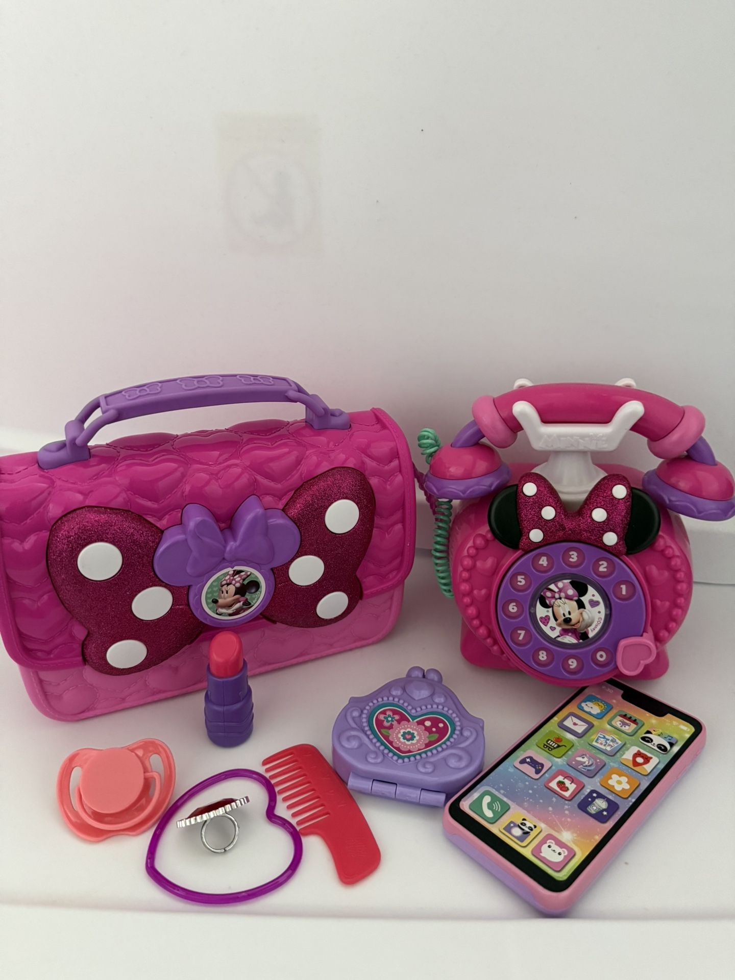 Minnie Mouse Play Phone + Purse