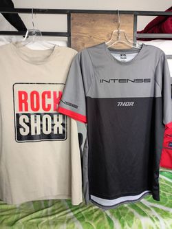 mountain bike shirts - XL THOR & rock shox