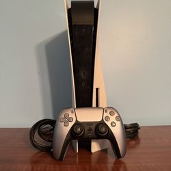 PlayStation 5 (PS5) Disc Edition w/ Controller — Great Condition 
