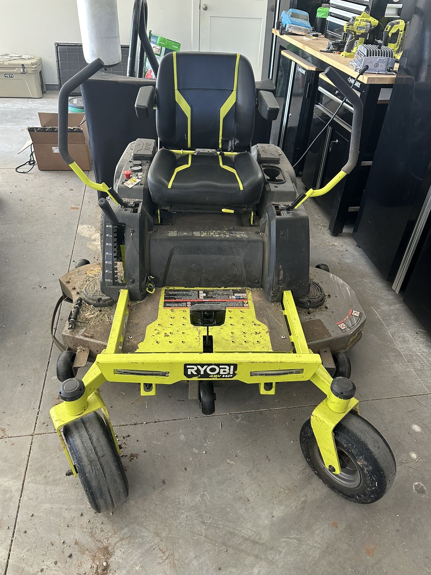 Ryobi Zero Turn Mower 54inch 