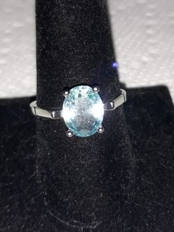Beautiful Aquamarine ring