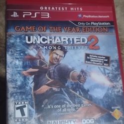 PS3 Uncharted 2 Game of Year Edition
