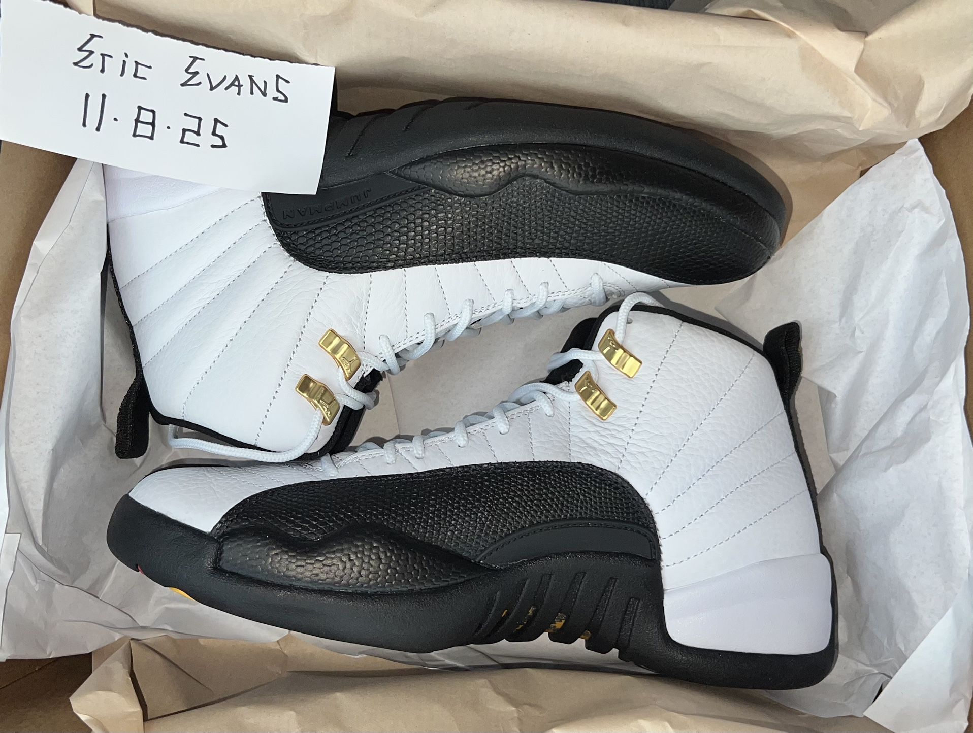 Jordan Retro 12 “Taxi” Sizes 9, 9.5, 14
