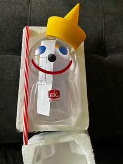 Jack In The Box glass cup