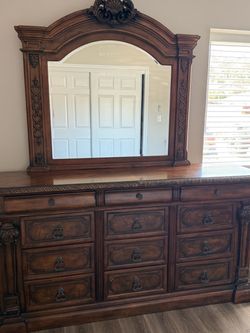 Dresser and nightstands