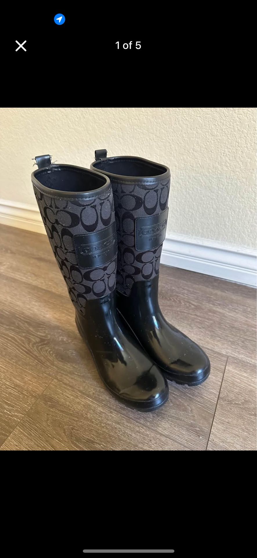 Coach Rain Boot