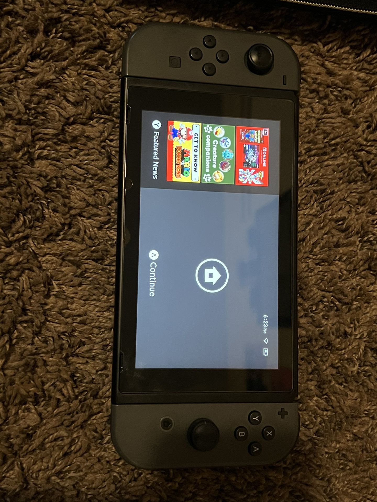 Nintendo Switch Black Joycon Model