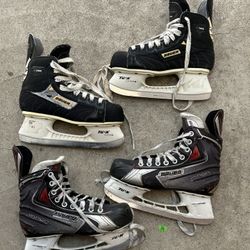 (2) Hockey Skates Sz 4 & 5