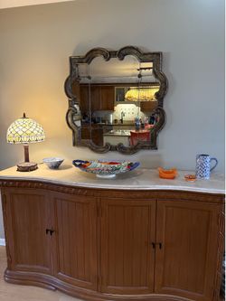 Broyhill Marble Top Buffet