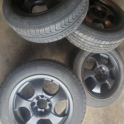 Rims 4 Lugs Universal Honda Toyota Kia Mazda Hyundai Scion Volkswagen 