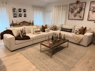 Cream Sectional 