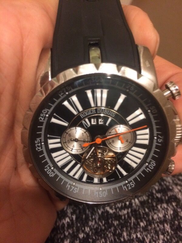 Men's Roger Dubuis (50M) chronoexcel "easy diver" limited edition watch 223/280