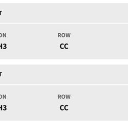 2 tickets peso pluma