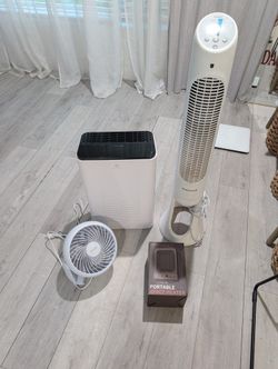 Tower Fan,Fan small,  Purifier, Portable Heater 