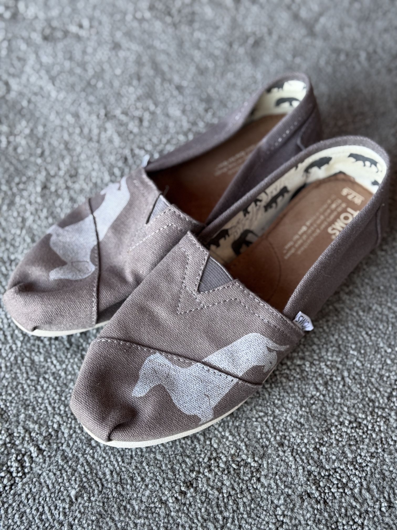 Women’s Custom TOMS Shoes - Dachshund 