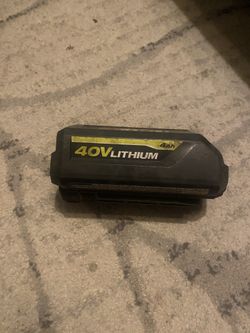 Ryobi Battery