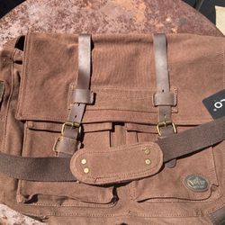 New Canvas messenger Bag
