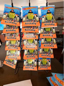 birthday chip bags