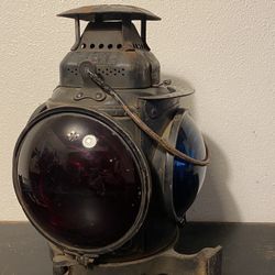 Antique Southern pacific railroad Adams Westlake lantern