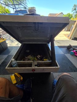 Truck box.bulletproof. Heavy duty.