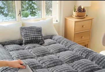This RV Futon Mattress Topper, Featuring a New Extra Thick Faux Wool End, Is a Fluffy Floor Mattress That Makes an Excellent Christmas Gift. It'S a Su