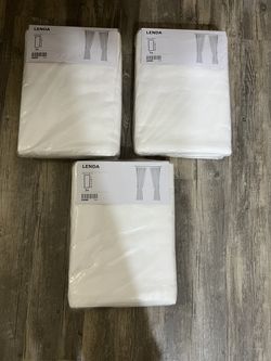 IKEA Curtains 3 packs