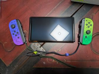 Splatoon Switch OLED Console
