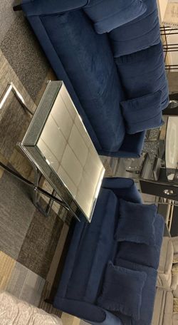 Enderlin Ink Living Room Set -2 PC sofa& Loveseat Set