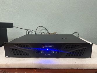 Like New Crown Audio XLi 800 Stereo Power Amplifier