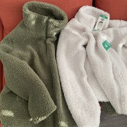 Coat $15 Each, Sweater $10