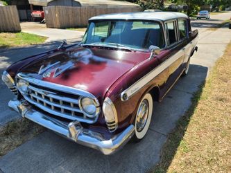 1957 Nash Rambler custom 6 . 4 doors sedan