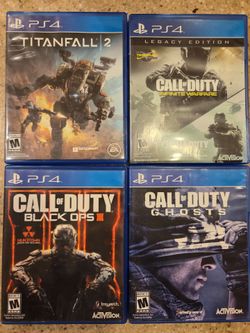 Play Station 4 Games