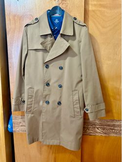Men’s Trench coat brown size M