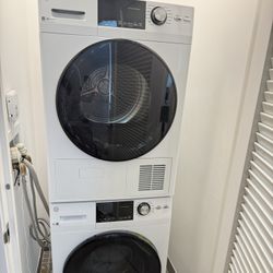 Stackable GE Washer And Dryer 