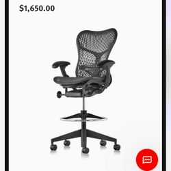 Herman Miller Mirra 2 Drafting Stool & Sayl Drafting Stool Office Chairs 