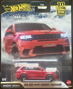 Hot Wheels Premium Car Culture 2026 Power Trip 19 Jeep Grand Cherokee Trackhawk