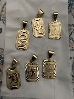 10k Gold Pendants 