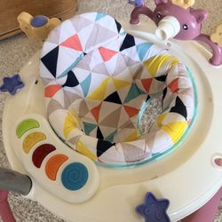 Baby Activity Walker with Music & Toys – Like New