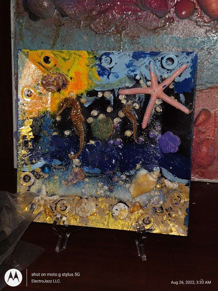 Star Fish/ Sword Fish Art Decor