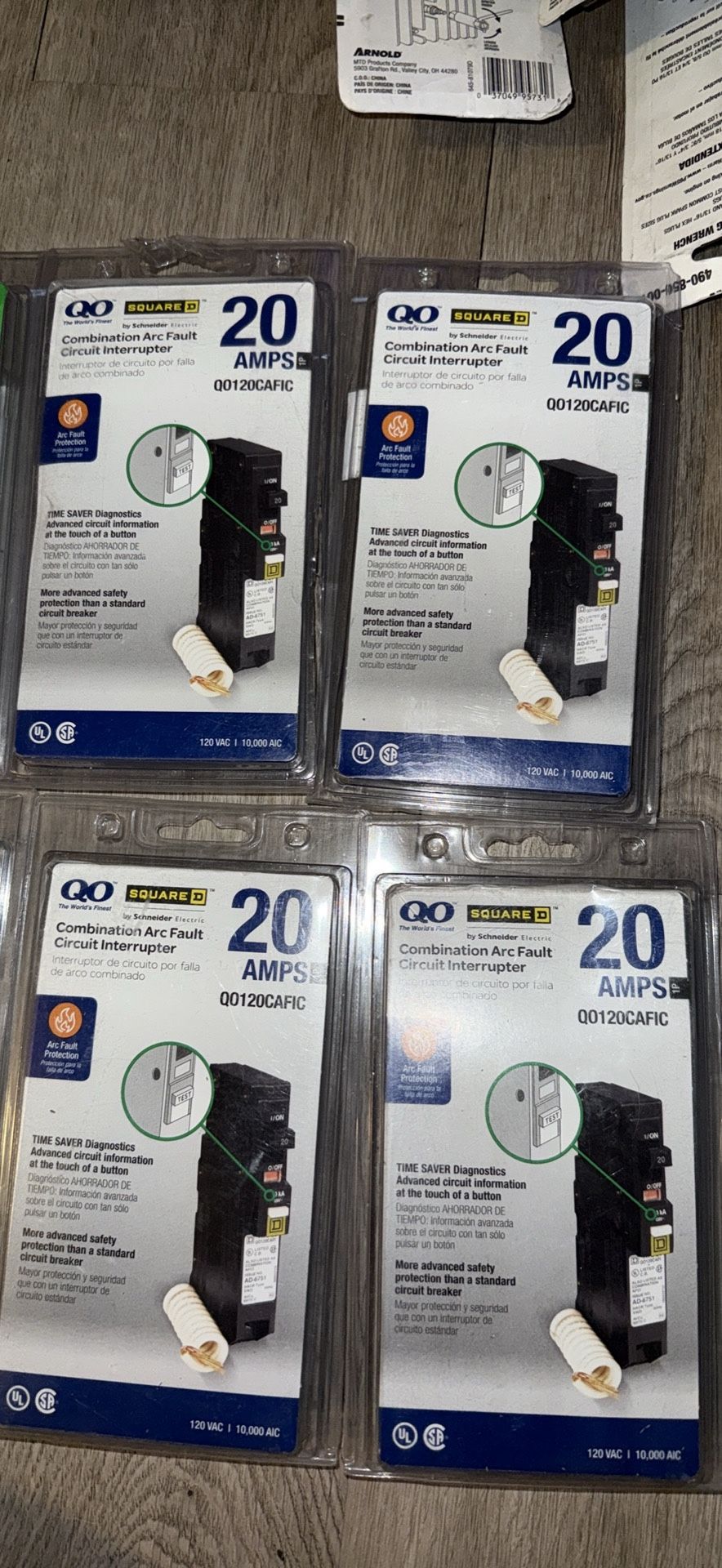 Combination Arc Fault Circuit Interrupter