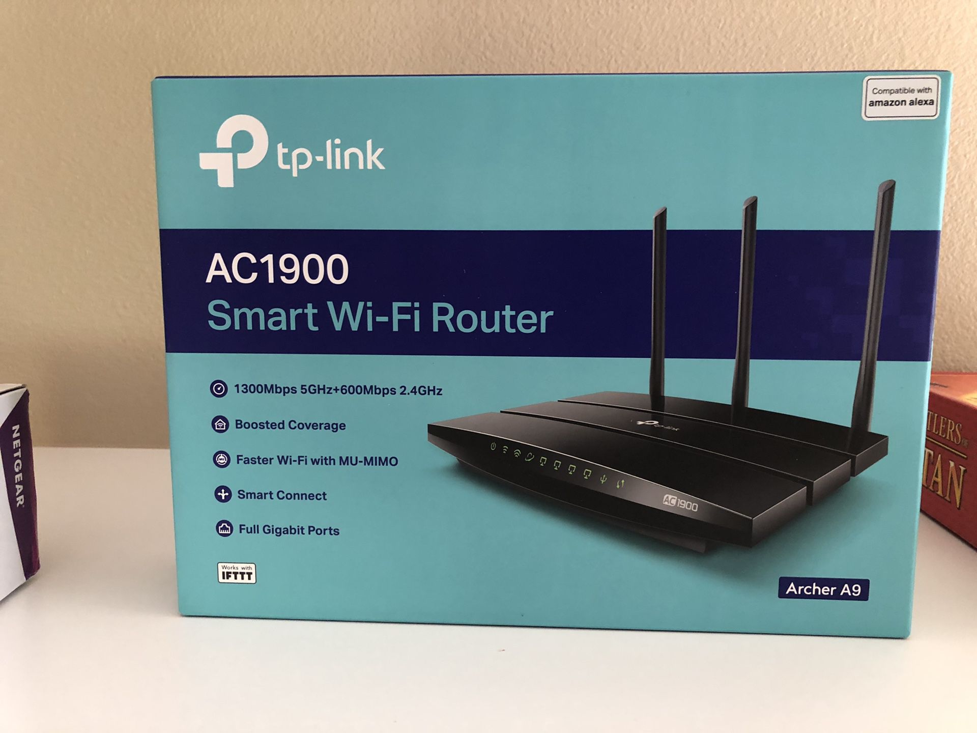 TP Link AC 1900 Wireless Router and Netgear CM 500 Modem