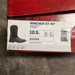 Wolverine 10.5 Steel Toe Work Boots
