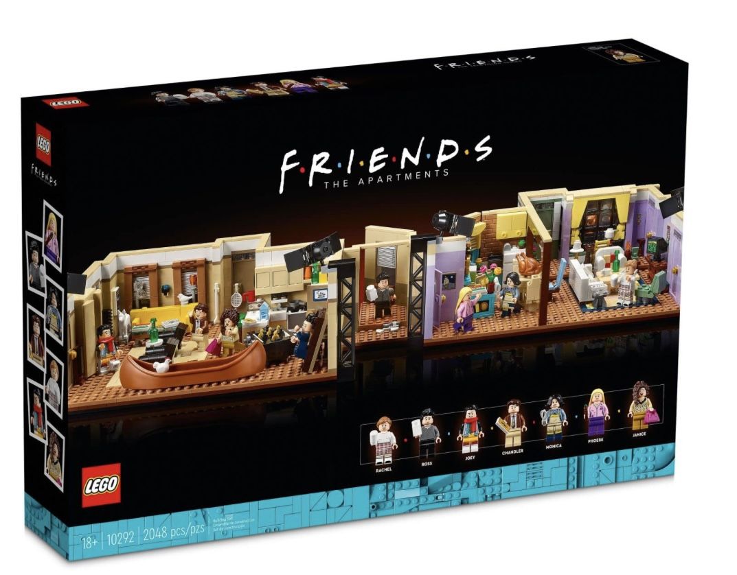 Friends The Apartment Full LEGO Set