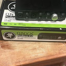 Mackie onyx producer 2